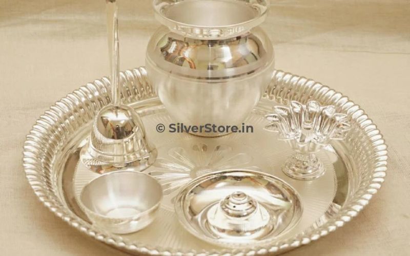 Pure Silver Pooja Items With Price