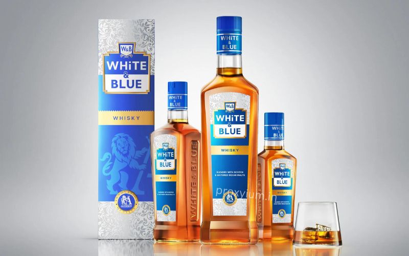 White And Blue Whisky Price In Up